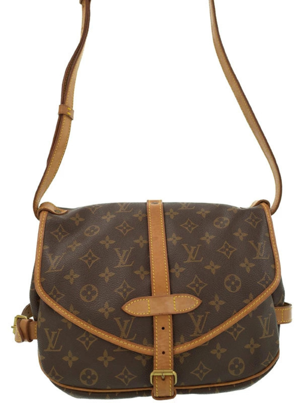 Louis Vuitton Monogram Saumur Shoulder Bag